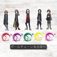 【Good vibes CIRCUIT ZERO】Acrylic Keychain／No.9 ※5種ランダム