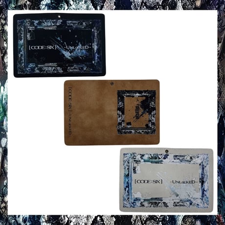 【[CODE:SIX] -Unlocked-】AGENT ID CARD CASE