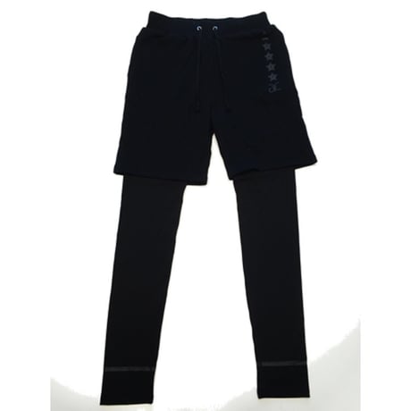 【Good vibes CIRCUIT ll' TURBO】Pants[Black Star]