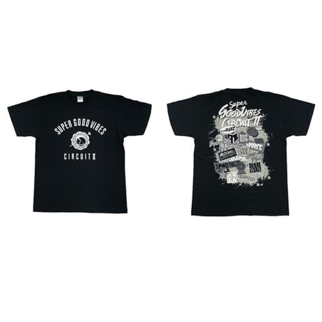 vistlip GOOD vibes CIRCUIT Ⅱcrew tシャツ※23 CATEGORY SUPER Good vibes CIRCUIT ll | vistlip