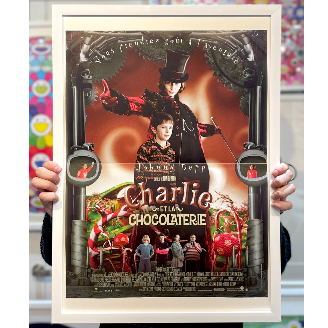 最終値下げ】チャーリーとチョコレート工場 ティムバートン ポスター 洋画