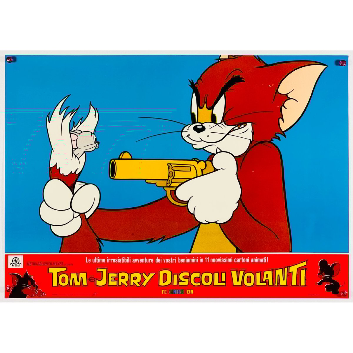 激レア☆昭和レトロ】トムとジェリーハロープリント1981年製ポピー