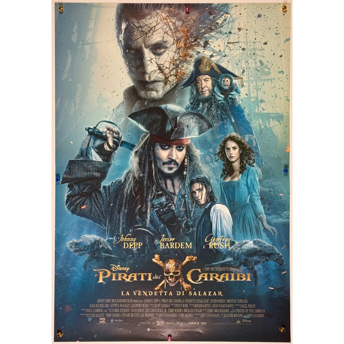 パイレーツオブカリビアン ポスター UK輸入品