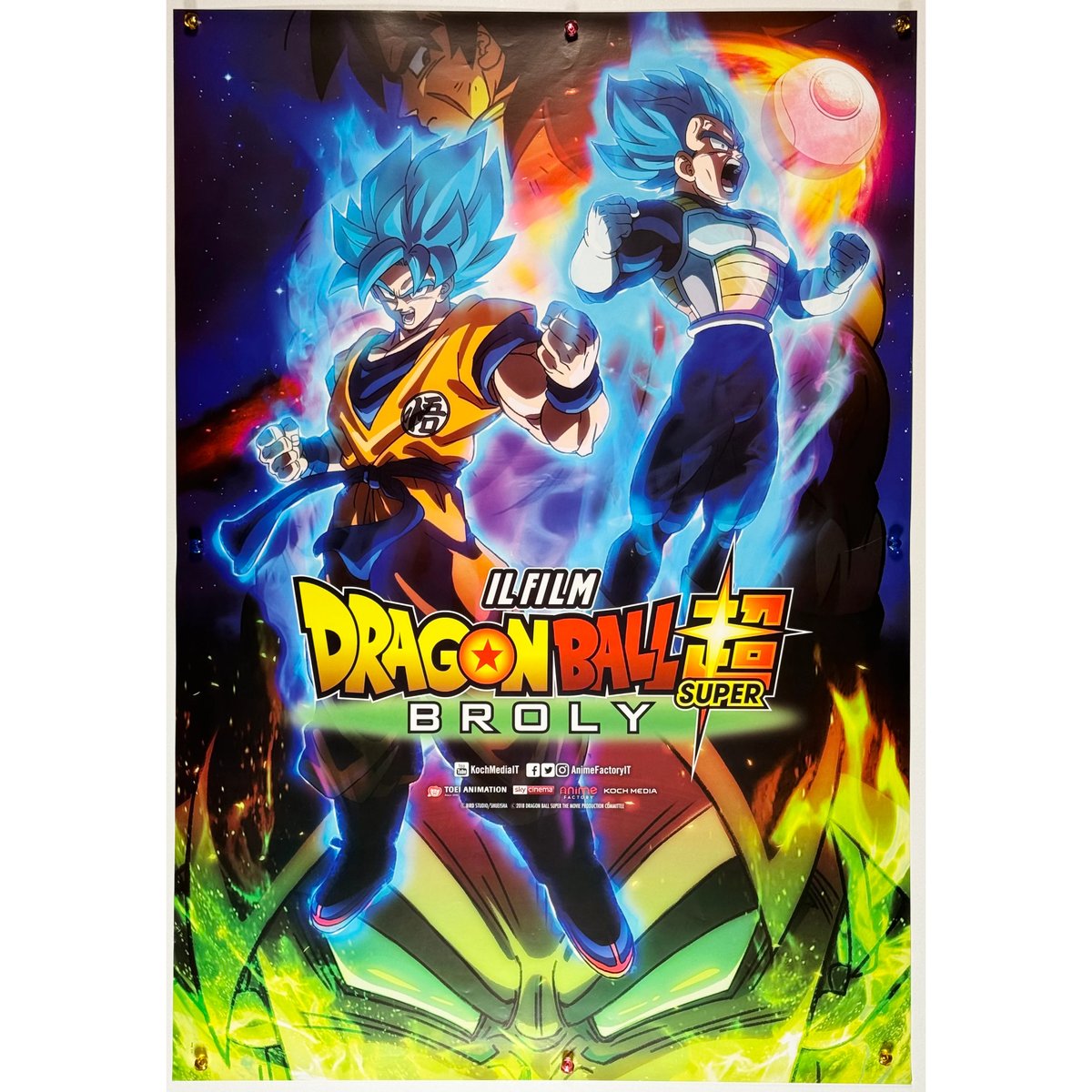 ドラゴンボール超 ブロリー 』 映画 アニメ ポスター イタリア ドラゴンボール超 ブロリー 』 映画 アニメ ポスター イタリア