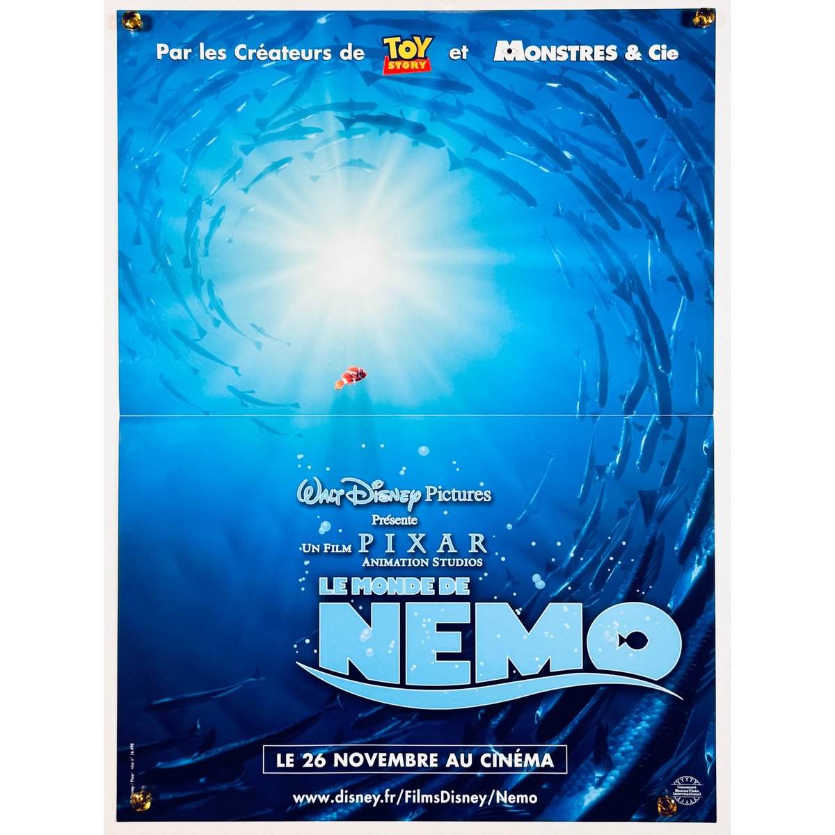 劇場ポスター「ファインディングニモ」 US版 両面印刷 DS