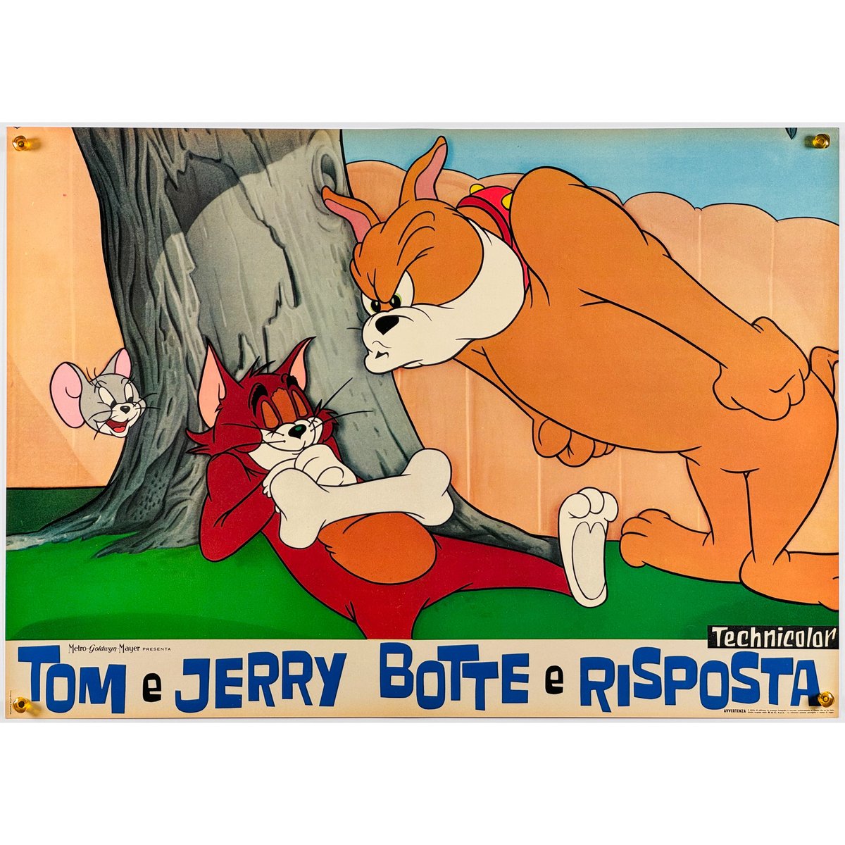 イタリア版☆ビンテージ！「トムとジェリー」「Tom and Jerry