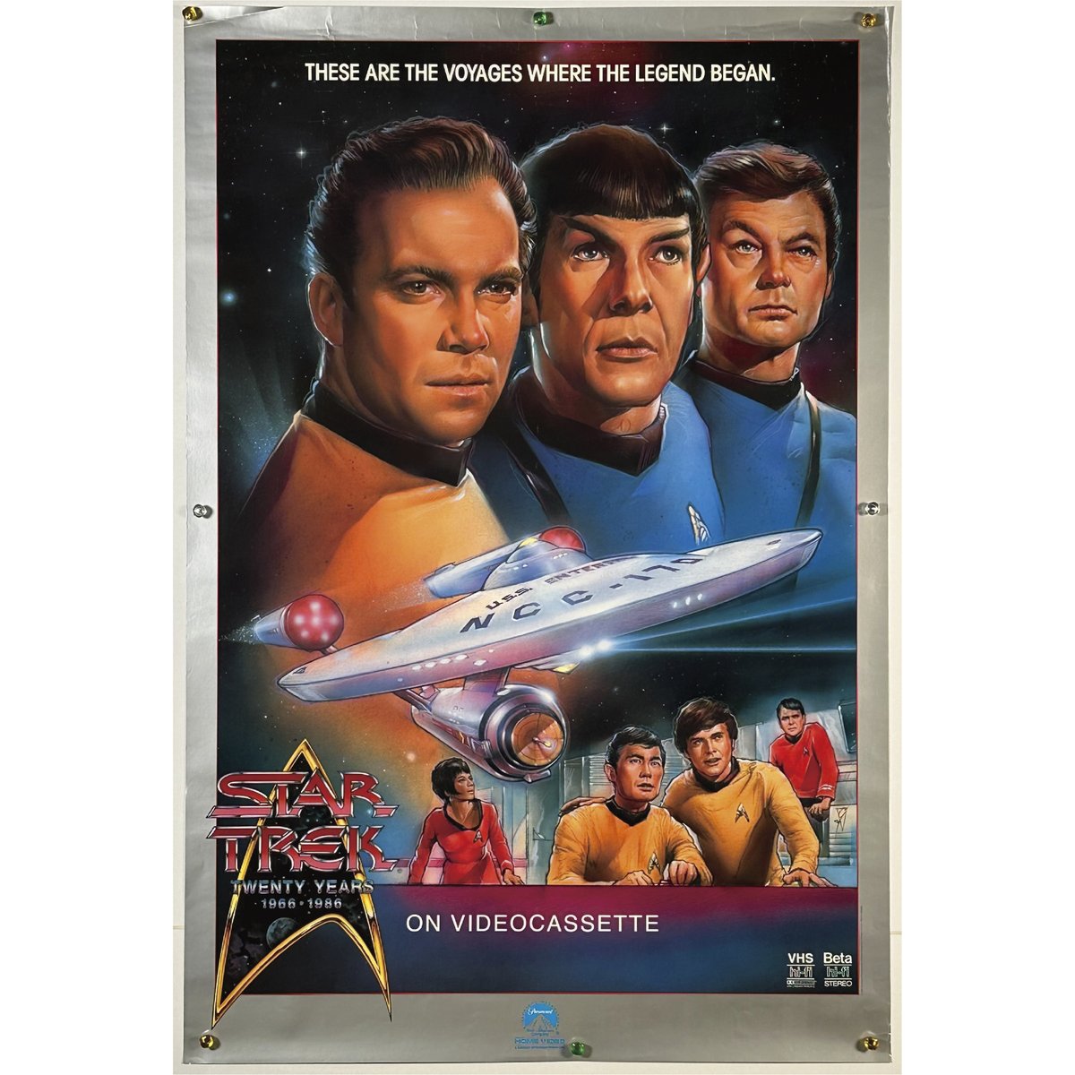 映画 スター・トレック Star Trek 劇場 特大サイズ バナー ポスター