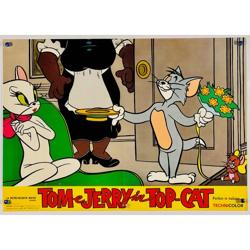 イタリア版☆ビンテージ！「トムとジェリー」「Tom and Jerry