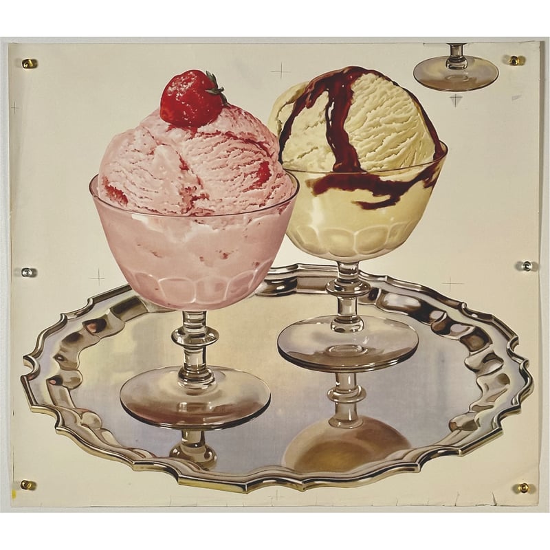 海外紙物レアビンテージアメリカンアイスクリーム袋30枚1名様 ラスト