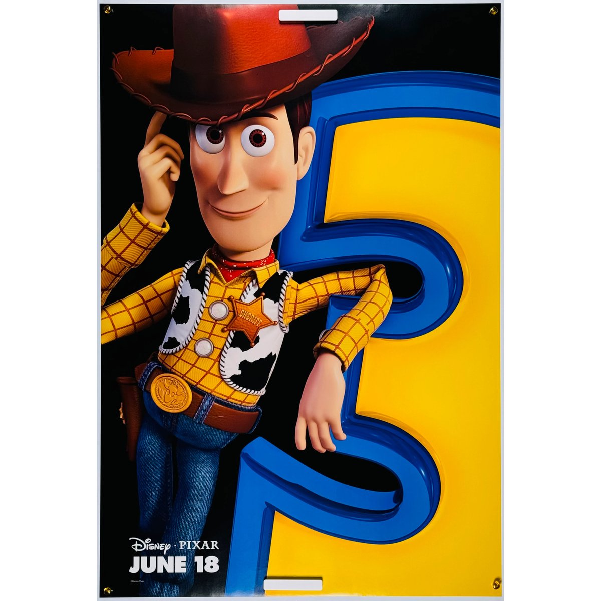 トイストーリー3 映画ポスター　両面印刷　希少　ウッディ トイストーリー3 無くせ 映画ポスター 両面印刷 希少 ウッディ
