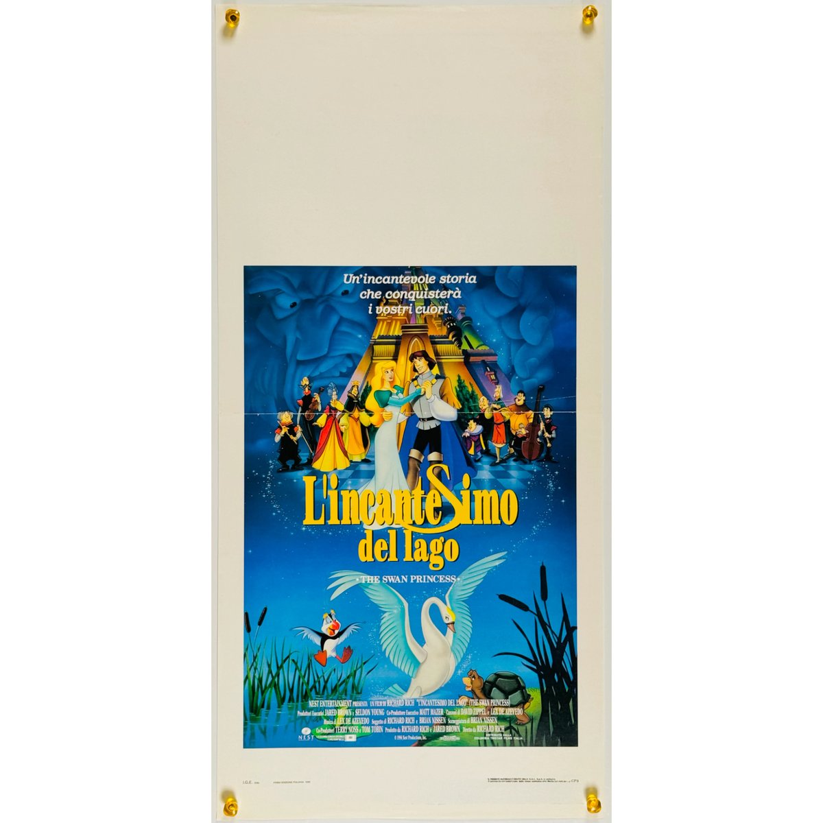スワンプリンセス白鳥の湖　映画パンフレット　ガーデンシネマエクスプレス スワンプリンセス白鳥の湖 映画パンフレット ガーデンシネマ