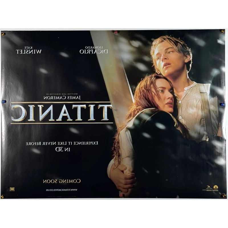 TITANIC The Exhibition ポスター額入り