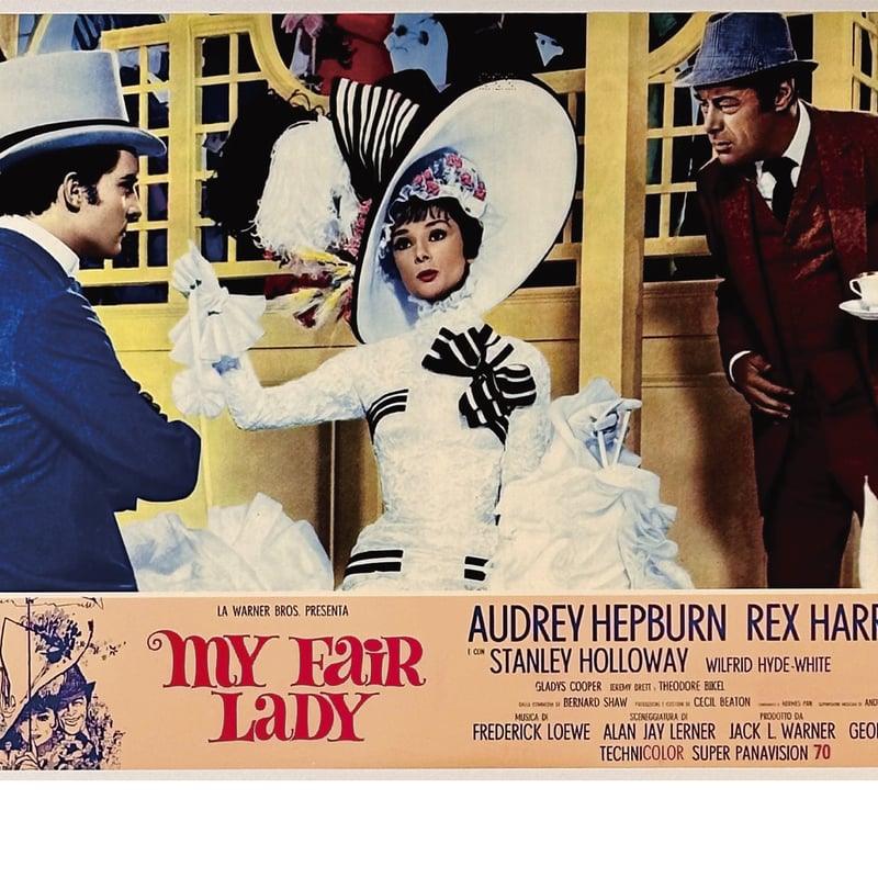 マイ・フェア・レディ('63米)映画ポスター/1970年再上映 マイ・フェア・レディ('63米)映画ポスター/1970年再上映