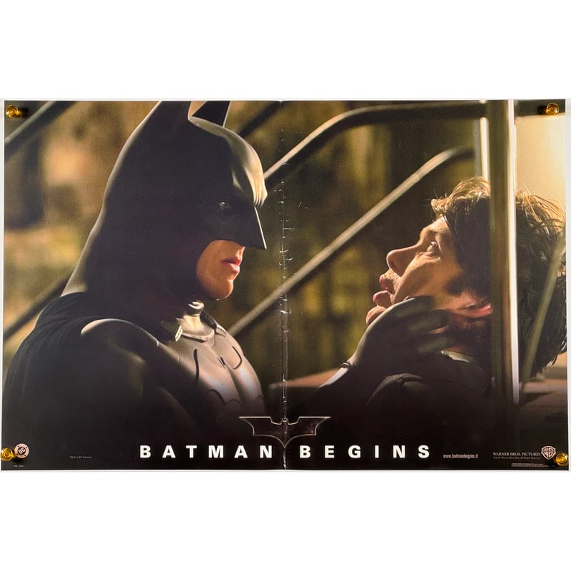 映画館用両面ポスター】バットマン ビギンズ / Batman Begins