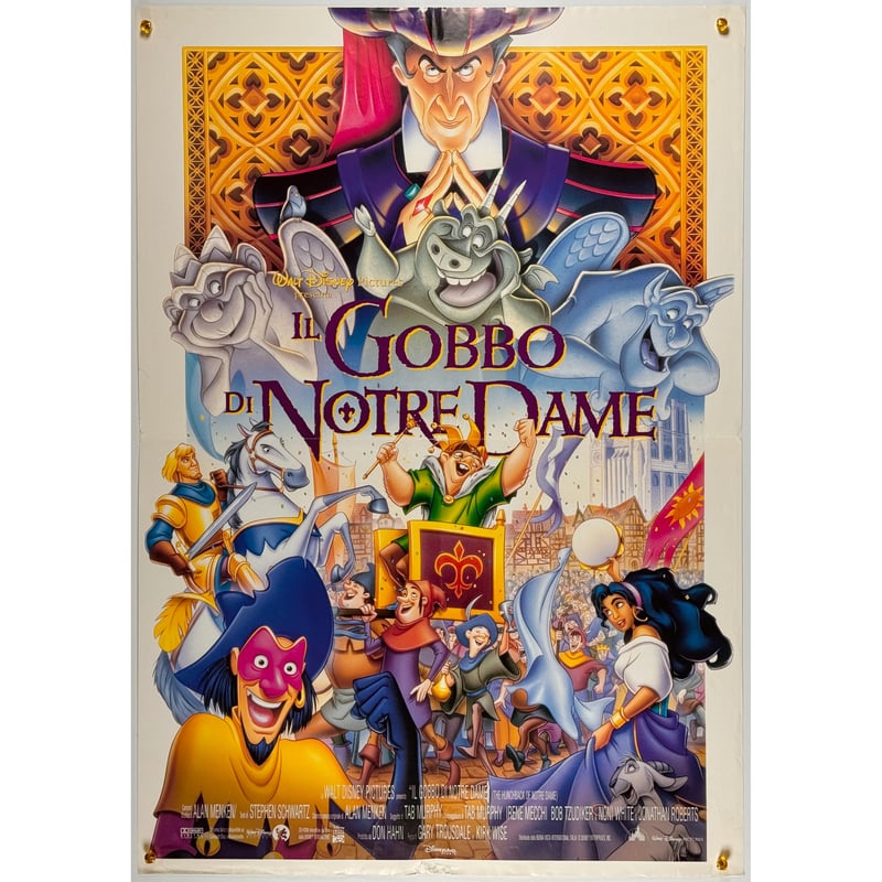 ディズニーノートルダム鐘告知ポスター