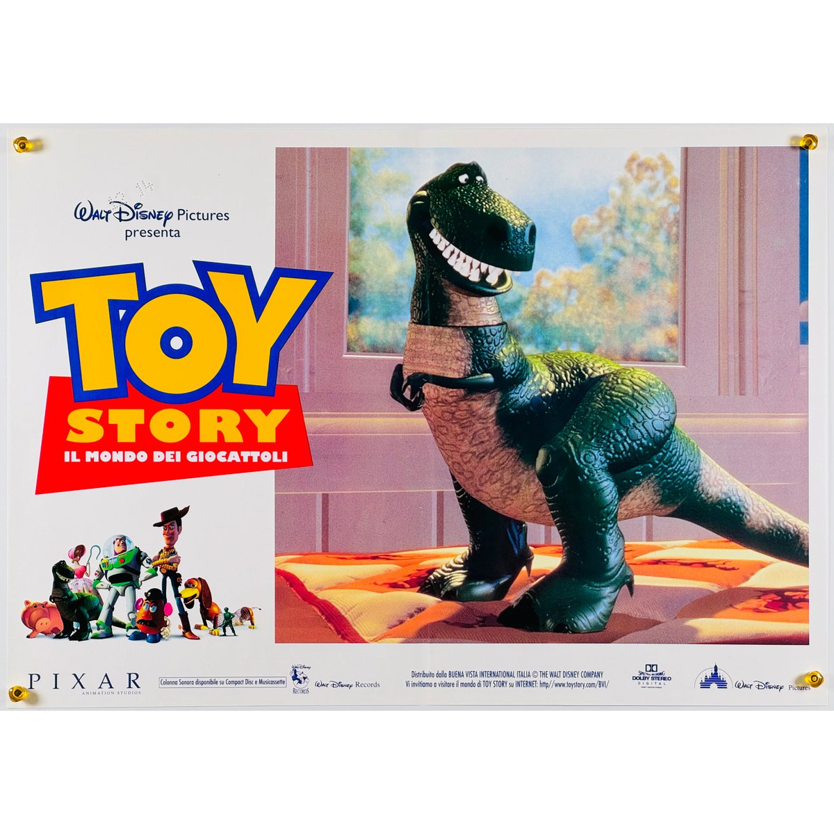 1枚のみ】トイストーリーフランス版ポスターディズニー、ピクサー