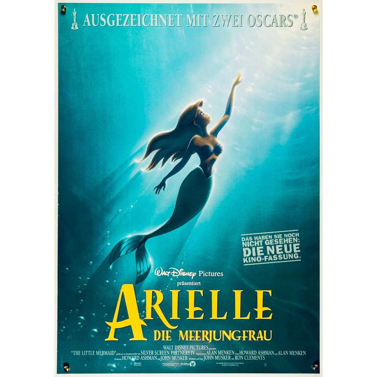 映画ポスター リトルマーメイド ディズニー US版 両面印刷 ds1