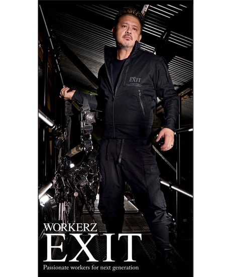 EXIT WORK BLOUSON【BLACK】