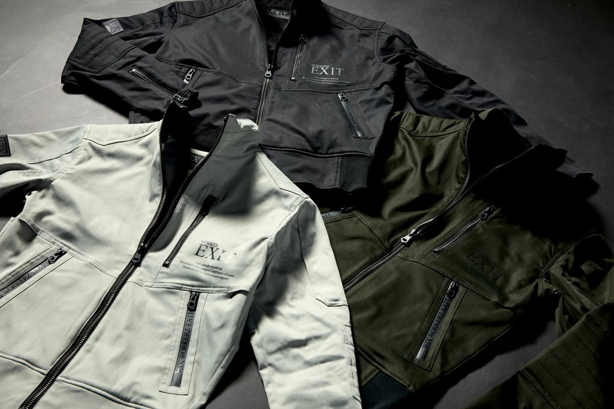 EXIT WORK BLOUSON【BLACK】 | WORKERZ EXIT