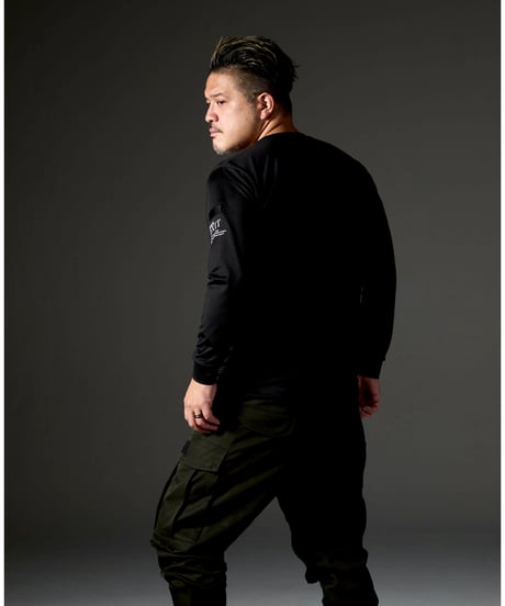 EXIT Long Sleeve T-Shirt【BLACK】