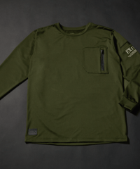 EXIT Long Sleeve T-Shirt【KHAKI】