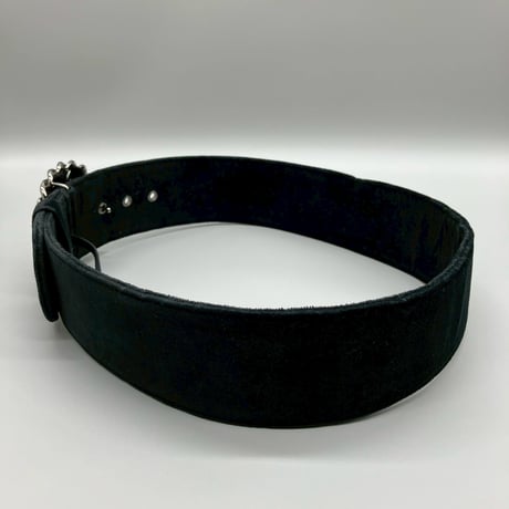 CHANEL (シャネル) ヴィンテージ ベロア ベルベット チェーン ベルト