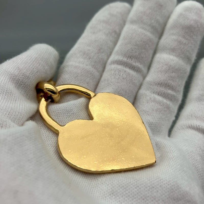 CHANEL (シャネル) ヴィンテージ ハート 2連 チェーンベルト