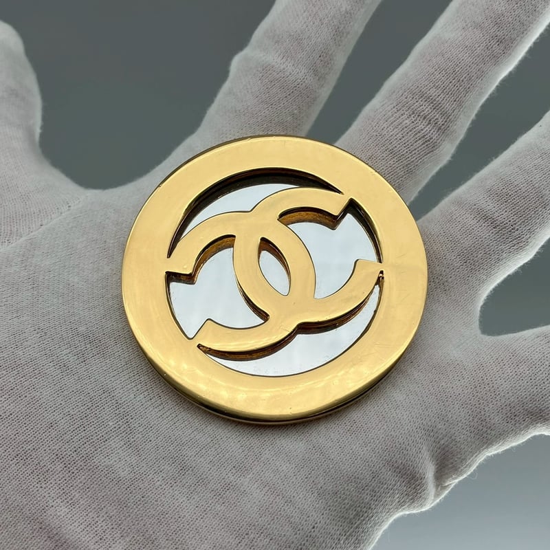 CHANEL (シャネル) ヴィンテージ デカココ ココマーク ミラー