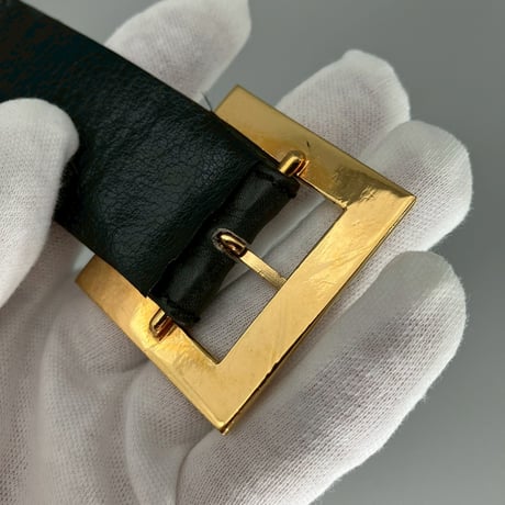 CHANEL (シャネル) ヴィンテージ ロゴ ココマーク メダル チェーン ベルト