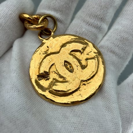 CHANEL (シャネル) ヴィンテージ パール ココマーク チェーンベルト