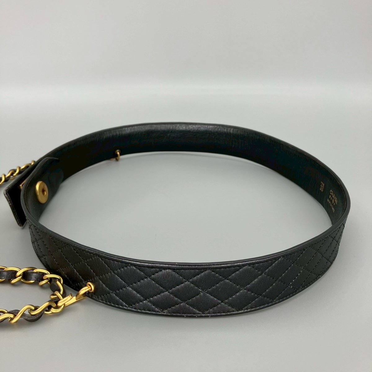 CHANEL (シャネル) ヴィンテージ マトラッセ ココマーク ターン