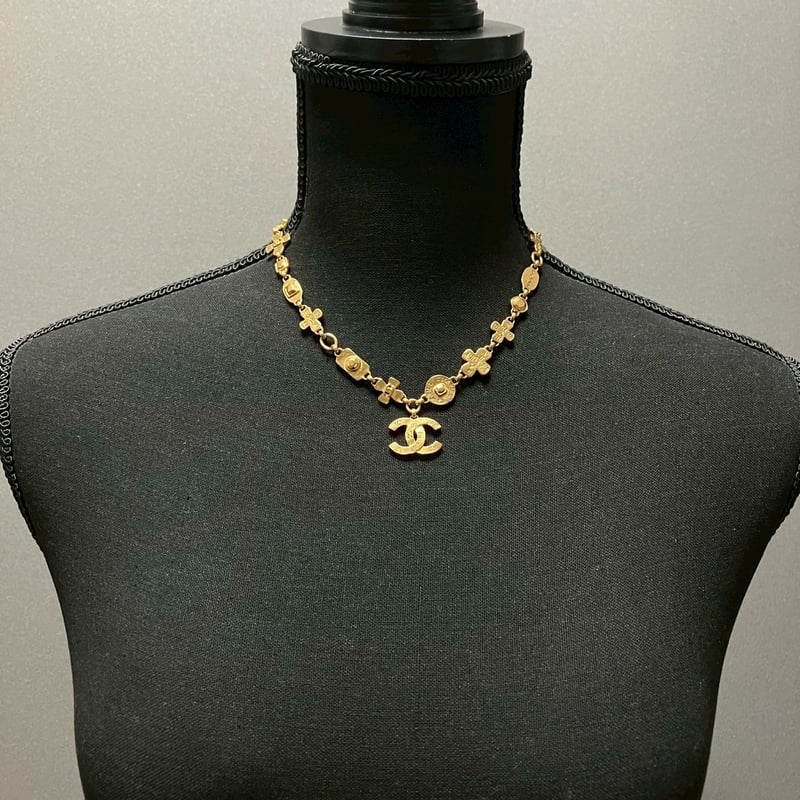 シャネル ココマーク 31 RUE CAMBON PARIS ネックレス CHANEL (シャネル) ヴィンテージ 31 RUE CAMBON ココマーク