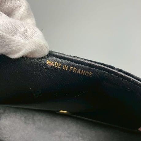 CHANEL (シャネル) ヴィンテージ ベロア ターンロック ココマーク 親子バッグ ハンドバッグ