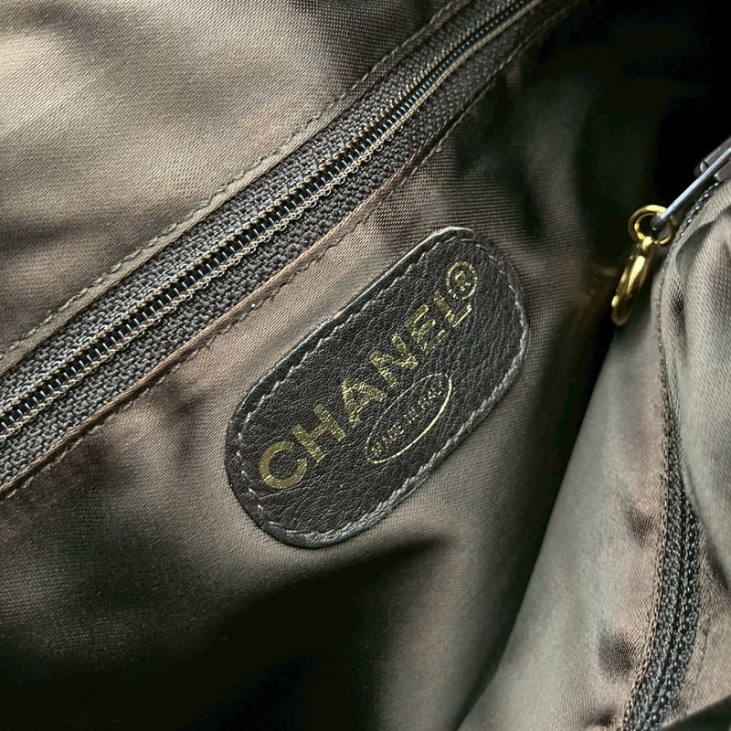 CHANEL (シャネル) ヴィンテージ スエード ココマーク リュックサック