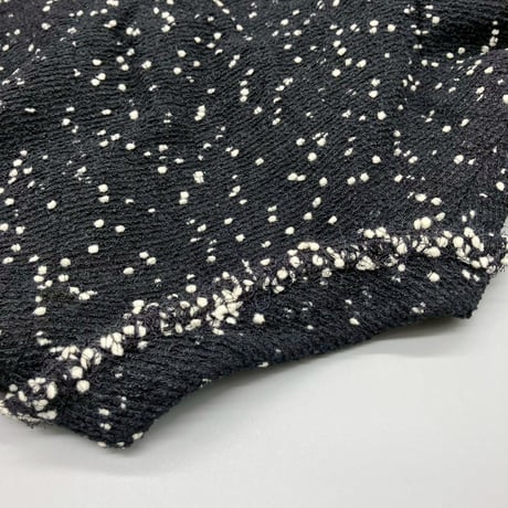 CHANEL (シャネル) ヴィンテージ ツイード 粉雪 ココボタン ジャケット