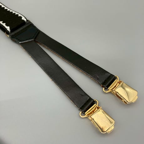 CHANEL (シャネル) ヴィンテージ ココマーク ロゴ サスペンダー
