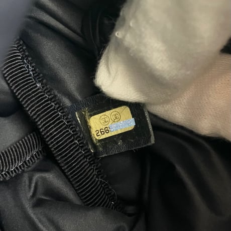 CHANEL (シャネル) ドゥドーヌ ココネージュ ツイード ロゴ ココマーク リュックサック バックパック