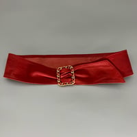 CHANEL (シャネル) ヴィンテージ レザー レッド ベルト