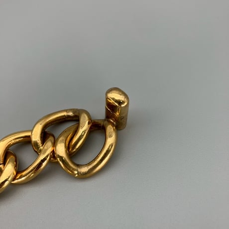 CHANEL (シャネル) ヴィンテージ ターンロック ココマーク ゴールド ブレスレット