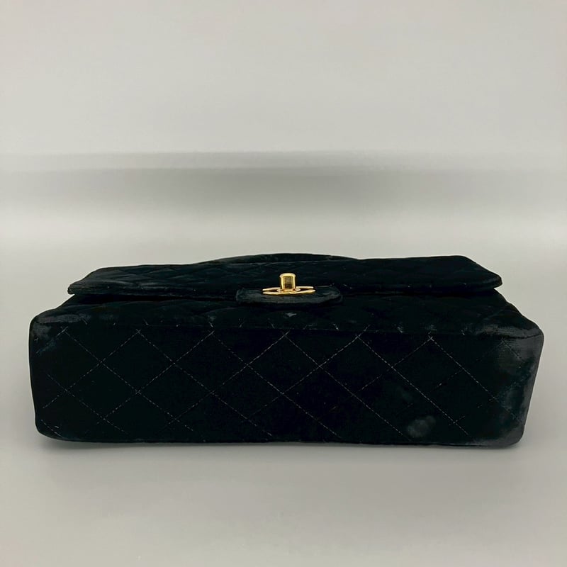 CHANEL (シャネル) ヴィンテージ ベロア ターンロック ココマーク 親子