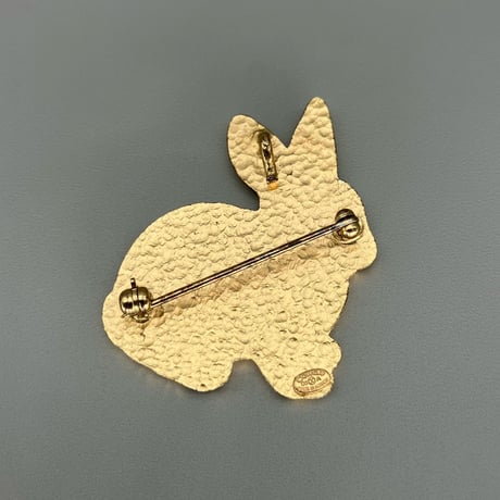 CHANEL (シャネル) ヴィンテージ ウサギ ラビット ココマーク ブローチ