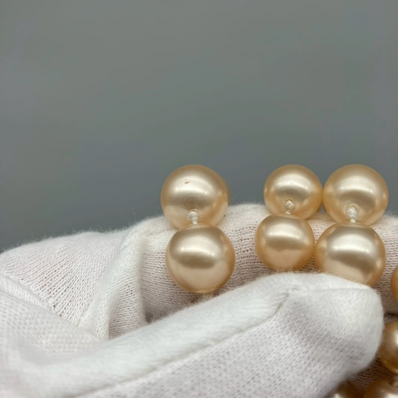 CHANEL シャネル ネックレス ロング パール ヴィンテージ CHANEL（シャネル） ロングパールネックレス ココマーク ラウンド