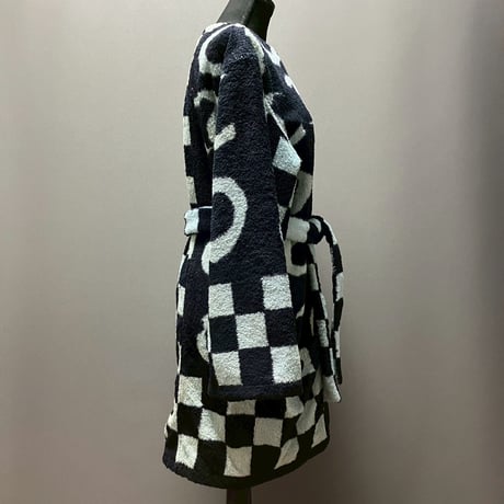 CHANEL (シャネル) ヴィンテージ ココマーク ロゴ バスローブ ガウン ジャケット