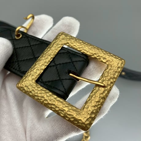 CHANEL (シャネル) ヴィンテージ マトラッセ チェーン ベルト