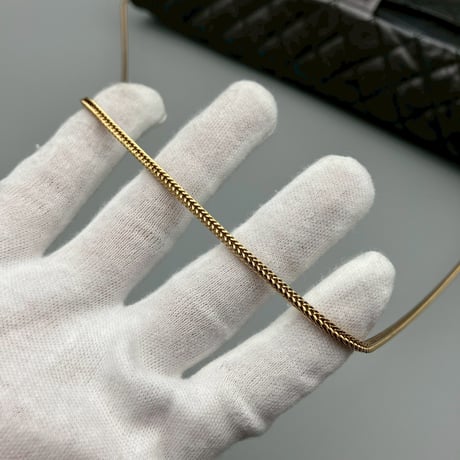 CHANEL (シャネル) ヴィンテージ マトラッセ 2.55 ミラー ロングショルダーバッグ