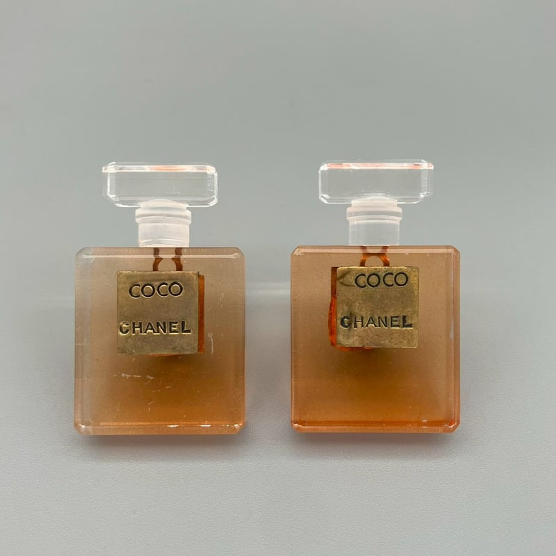 CHANEL (シャネル) ヴィンテージ 香水 パフューム ロゴ イヤリング