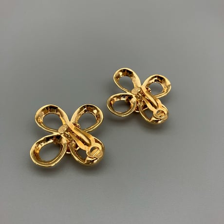 CHANEL (シャネル) ヴィンテージ ココマーク パール イヤリング