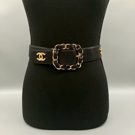 CHANEL (シャネル) ヴィンテージ デカココ ココマーク ベルト