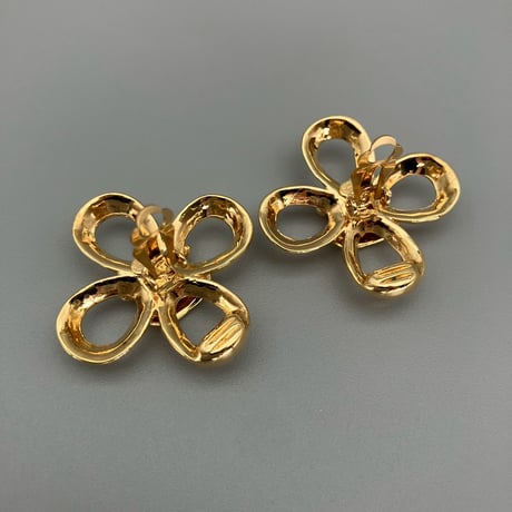 CHANEL (シャネル) ヴィンテージ ココマーク パール イヤリング