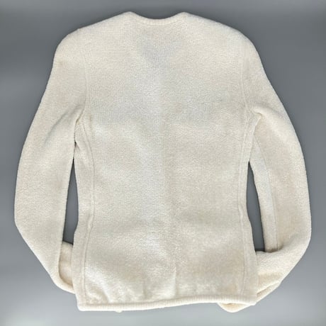 CHANEL (シャネル) ヴィンテージ ベロア レーヨン ココボタン ジャケット